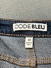 Code Bleu Blue Denim Shorts Size 10 - photo 3