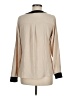 Unbranded Tan Long Sleeve Blouse Size M - photo 2