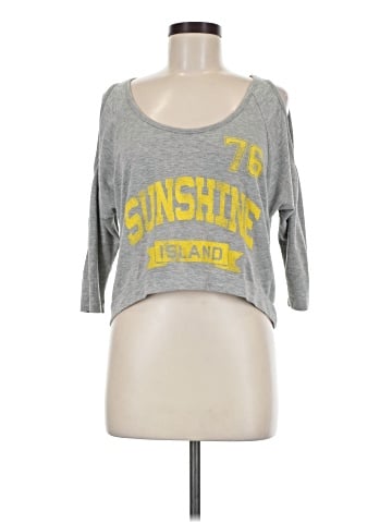 Papaya 3/4 Sleeve T-Shirt (view 1)