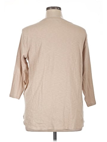 KIRKLAND Signature 3/4 Sleeve T-Shirt (view 2)