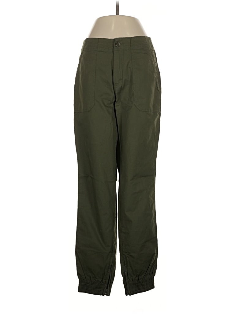 Pre-owned Pact Casual Pants In Green