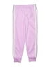 Adidas 100% Polyester Purple Track Pants Size 6 - photo 1