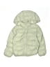 Uniqlo 100% Polyester Solid Green Snow Jacket Size 3 - 4 - photo 1