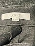 Ann Taylor LOFT Chevron-herringbone Gray Casual Pants Size 6 - photo 7