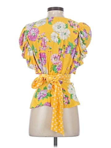 Zara TRF Short Sleeve Blouse (view 2)