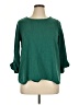 DressBarn Green 3/4 Sleeve Top Size 1X - photo 1
