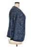 Faded Glory Tweed Blue Pullover Sweater Size 20 - photo 4