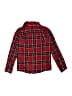 The Children's Place 100% Cotton Plaid Red Long Sleeve Button-Down Shirt Size 7 - 8 - photo 2