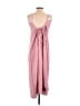 Unbranded Solid Pink Casual Dress Size S - photo 2
