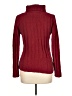 Basic Editions 100% Polyester Burgundy Turtleneck Sweater Size L - photo 2