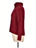 Basic Editions 100% Polyester Burgundy Turtleneck Sweater Size L - photo 5