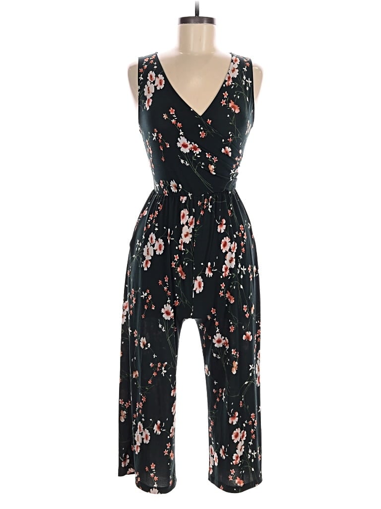 Pre-owned Kaileigh Jumpsuit In Black