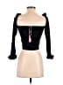 Sugar Thrillz Black Long Sleeve Top Size S - photo 2