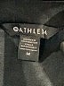 Athleta 100% Linen Solid Black Romper Size M - photo 4