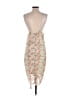Almost Famous Floral Tan Cocktail Dress Size XL - photo 2