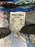 White Mark Paisley Blue Casual Pants Size 1X - photo 4