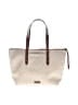 Fossil 100% Leather Ivory Leather Tote One size - photo 1