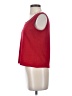 St. John Red Sleeveless Top Size S - photo 5
