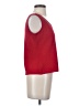 St. John Red Sleeveless Top Size S - photo 4