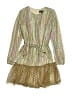 Imoga 100% Polyester Tweed Green Dress Size 6 - photo 1