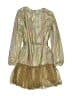 Imoga 100% Polyester Tweed Green Dress Size 6 - photo 2
