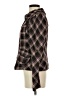 Charlotte Russe Plaid Brown Jacket Size S - photo 5