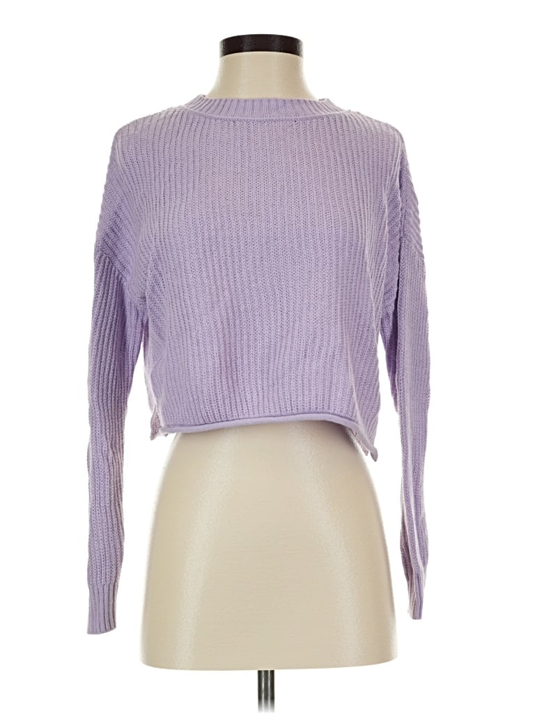 Pre-owned Wild Fable Pullover Sweater In Purple