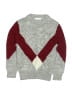 Next Generation 100% Acrylic Chevron-herringbone Burgundy Pullover Sweater Size M (kids) - photo 1
