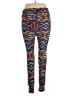 Lularoe Print Blue Leggings Size 1X (Tall & Curvy) - photo 2