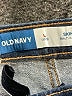 Old Navy Solid Blue Jeans Size 10 - 12 - photo 3