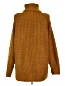 Old Navy Solid Brown Turtleneck Sweater Size S - photo 2