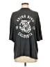 Anine Bing Gray Short Sleeve Turtleneck Size S - photo 1