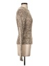 American Eagle Outfitters Tweed Tan Turtleneck Sweater Size S - photo 4