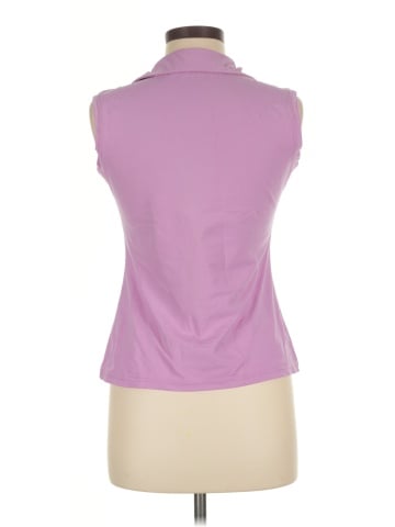 Lija Sleeveless Button-Down Shirt (view 2)