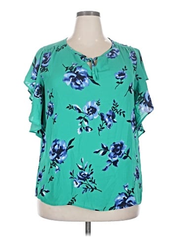 Counterparts Short Sleeve Blouse (view 1)