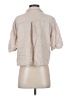 Zara Tan 3/4 Sleeve Button-Down Shirt Size S - photo 2