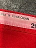 Rag & Bone/JEAN Color Block Red Jeans Size 29 waist - photo 7