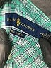 Ralph Lauren Checkered-gingham Green Teal Long Sleeve Button-Down Shirt Size 8 - photo 3