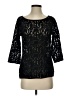 Weston Wear Black 3/4 Sleeve Top Size S - photo 1