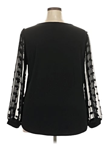Adrianna Papell Long Sleeve T-Shirt (view 2)