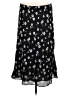 BP. 100% Polyester Print Black Casual Skirt Size L - photo 1