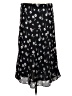 BP. 100% Polyester Print Black Casual Skirt Size L - photo 2