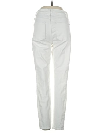 Madewell 9" High-Rise Skinny Jeans in Pure White (view 2)