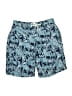Janie and Jack 100% Polyester Tropical Blue Board Shorts Size 8 - photo 1