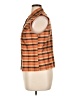 ICE 100% Silk Orange Sleeveless Silk Top Size XL - photo 5