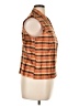 ICE 100% Silk Orange Sleeveless Silk Top Size XL - photo 4
