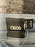 ASOS Solid Gray Formal Skirt Size 8 - photo 4