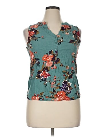 Market and Spruce Sleeveless Blouse (view 1)