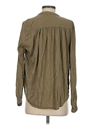 Abercrombie & Fitch Long Sleeve Button-Down Shirt (view 2)