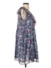 Banjanan Floral Blue Casual Dress Size S - photo 4